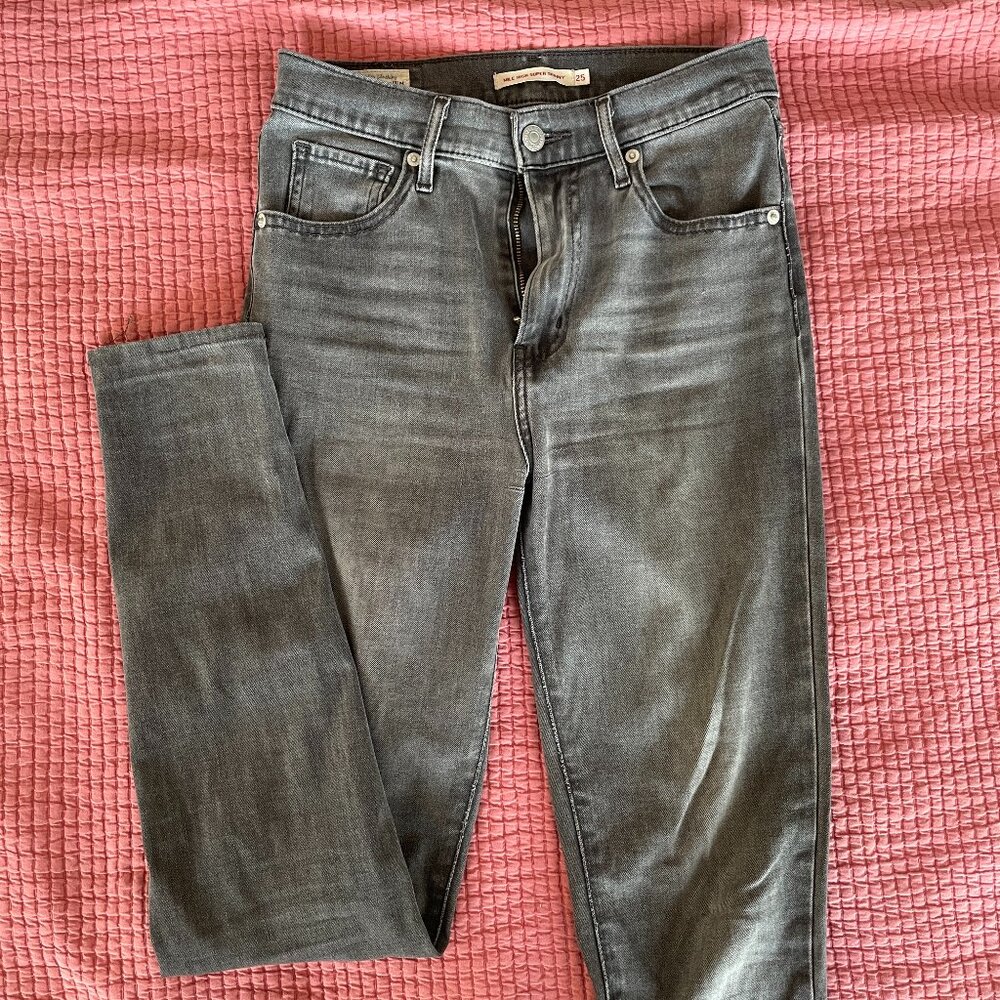 Levi's Mile High Super Skinny Denim Jeans